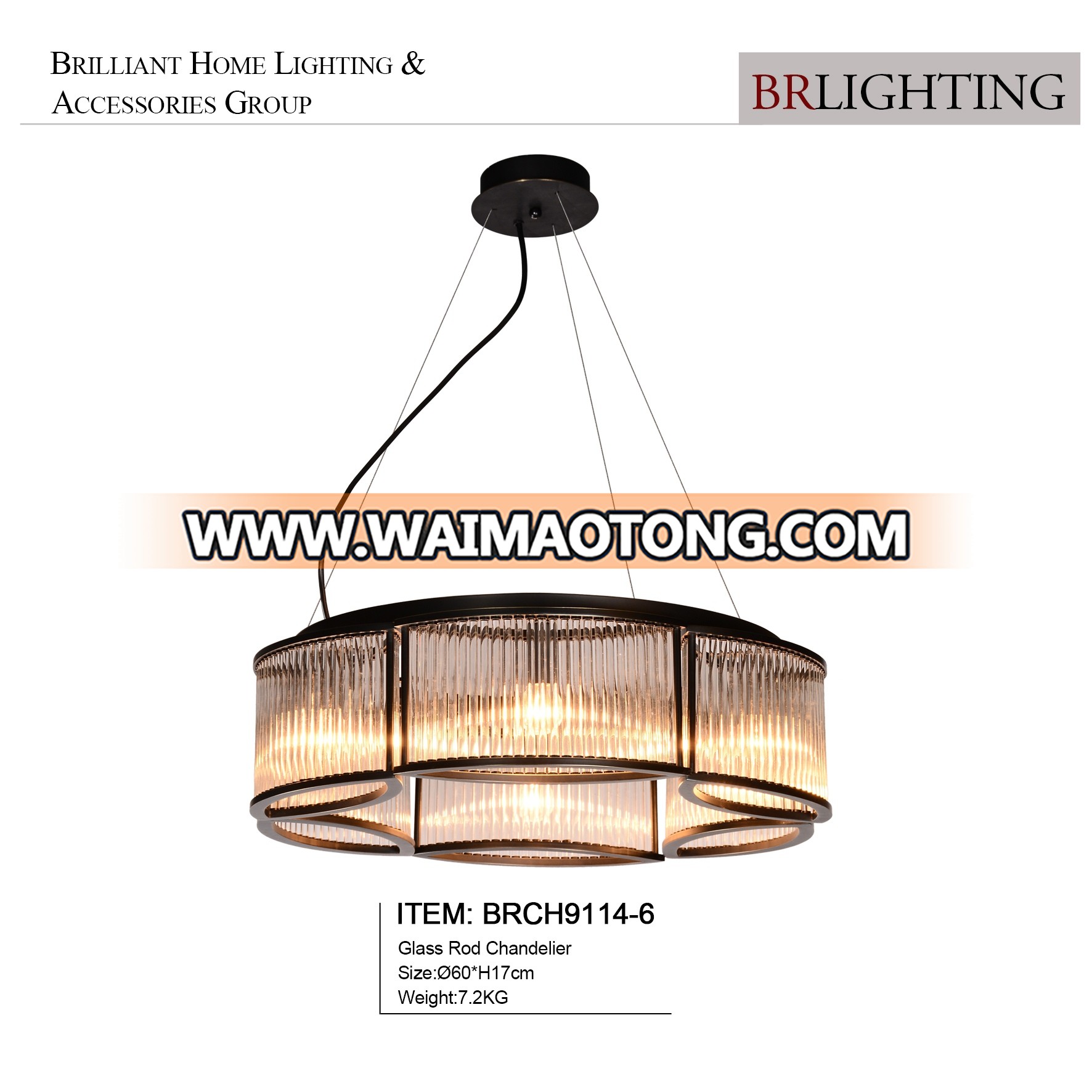 Modern Custom Large Glass Pendant Lamp Flush Mount Glass Chandelier For Hotel And Home