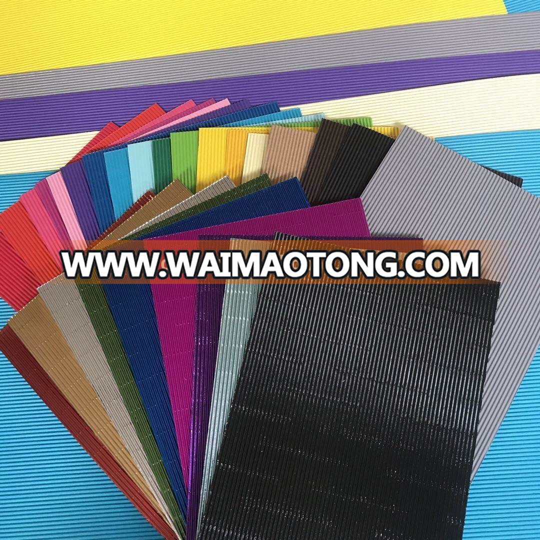 High quality Art paper and corrugated cardboard paper sheet