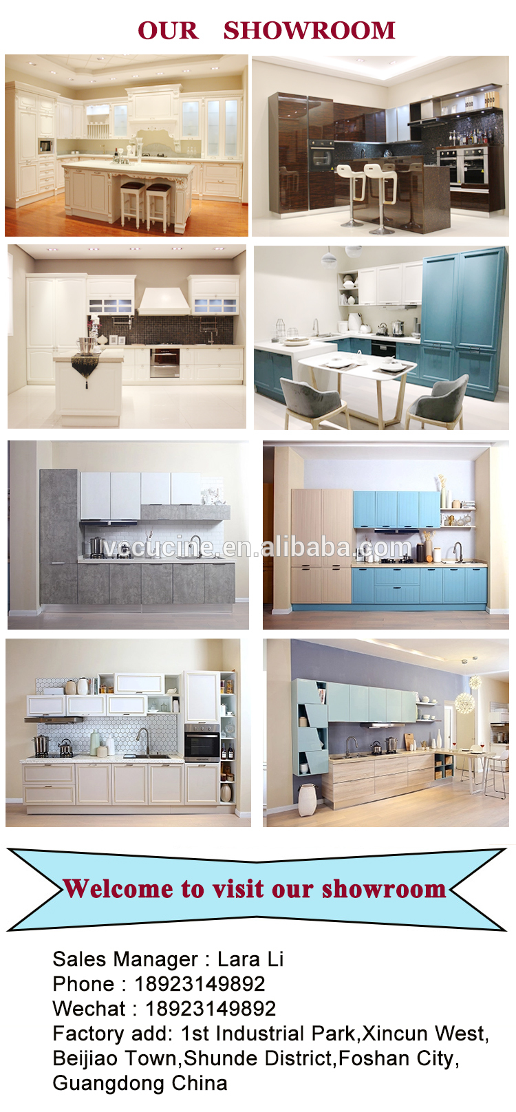 Foshan / Malaysia Factory direct sales modern kitchen cabinet