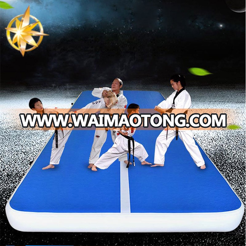 Inflatable runway roll front and back somersault taekwondo yoga camp folding mat