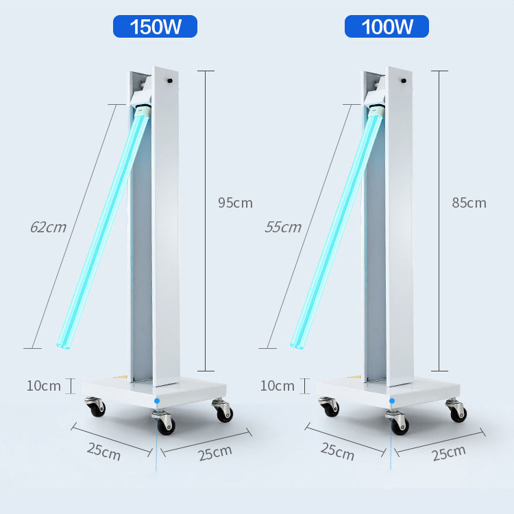 150W uv disinfection light 220-240V uvc lamp with ozone