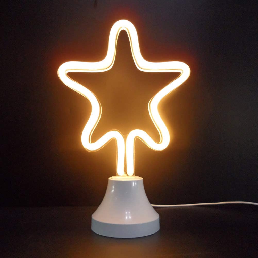 Battery Powered Led Mini Neon Signs Desktop Neon Light