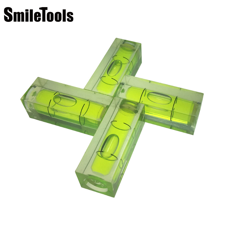 Measuring Tools 4*15*15 mm Mini Square Bubble Level for Hanging Picture