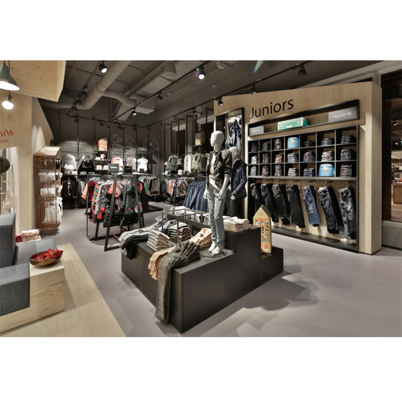 Tailored Modern Shop Decoration Retail Clothing Store Interior And Exterior Design