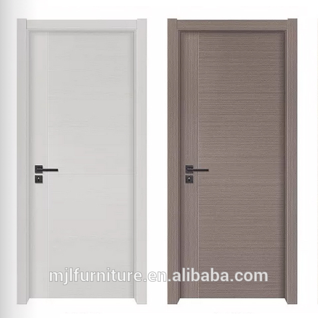 Malaysia simple style economical custom size residential wood glass door design