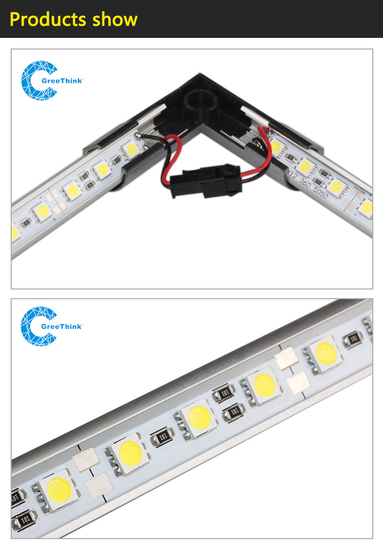 12V 5050 IP65 IP33 optional waterproof rigi d led bar