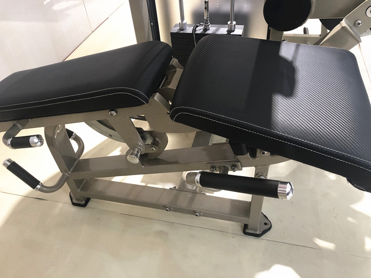 High quality gym equipment commercial multi dual functional machine prone leg curl and seated leg extension for sale