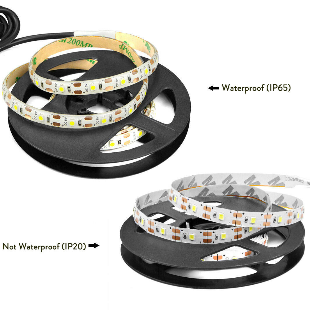 Flexible  USB Powered 5 V RGB LED Strip Light 2835 SMD 1M 2M 3M Waterproof Tape for TV Backlight Lighting With Remote Control