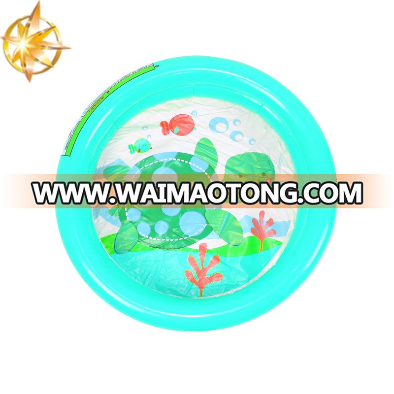 Indoor cartoon printed inflatable children's swimming pool suitable for children's mobile swimming pool