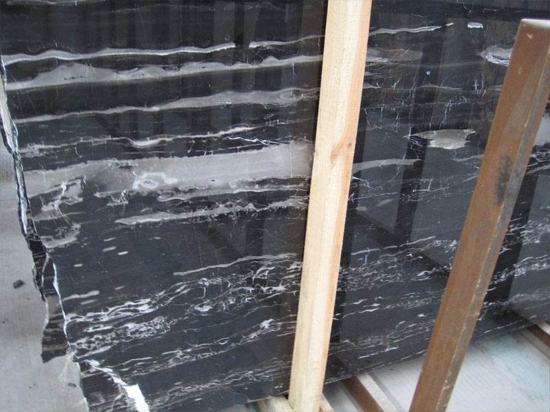 black and grey marble slab black gold marble slab black-marble-flooring