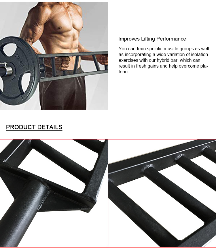 Multi Grip Bar/Weight Lifting Swiss Bar