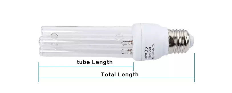 254nm UV germicidal lamp ozone germicidal lamp,ultraviolet germicidal lamp E27