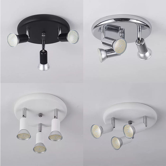 Four heads adjustable LED ceiling surface light  NS-120351C