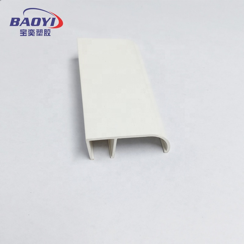 WHITE Window/Door Plastic Profile, PC PP ABS Plastic PVC profiles, Plastic Extrusion Profile