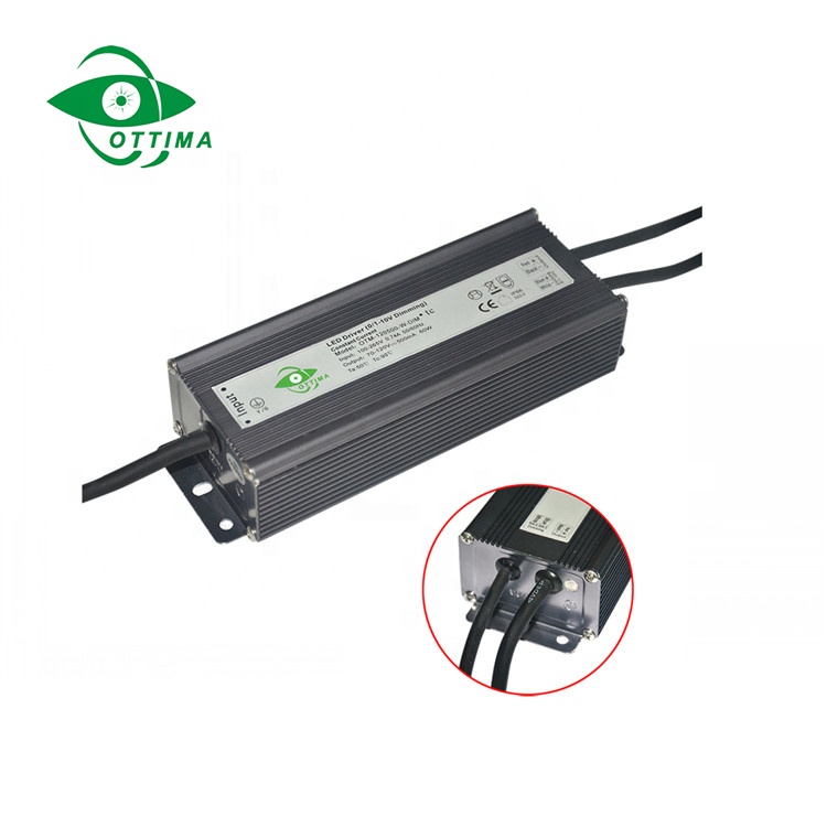 Constant current 100w 0-2500mA power supply dimmable led driver