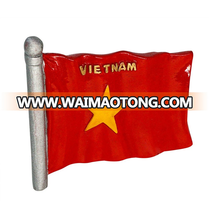 Resin Polished Vietnam Tourist Souvenirs Fridge Magnet