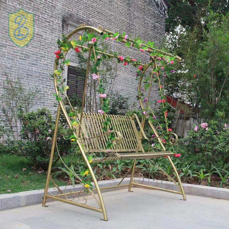 top-selling classic garden cast iron casual Swing