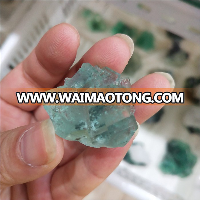 Natural fluorite crystal  rock specimens for sale  or  decoration or gift