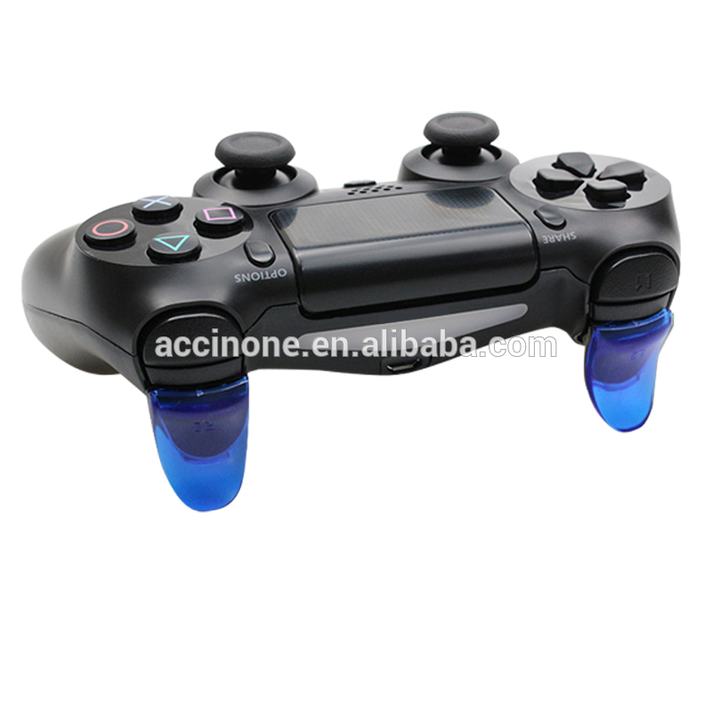 Wholesale L2 R2 Buttons Trigger Extenders Gamepad Pad for PlayStation 4 PS4/PS4 Slim/Pro Game Controller Extended Button