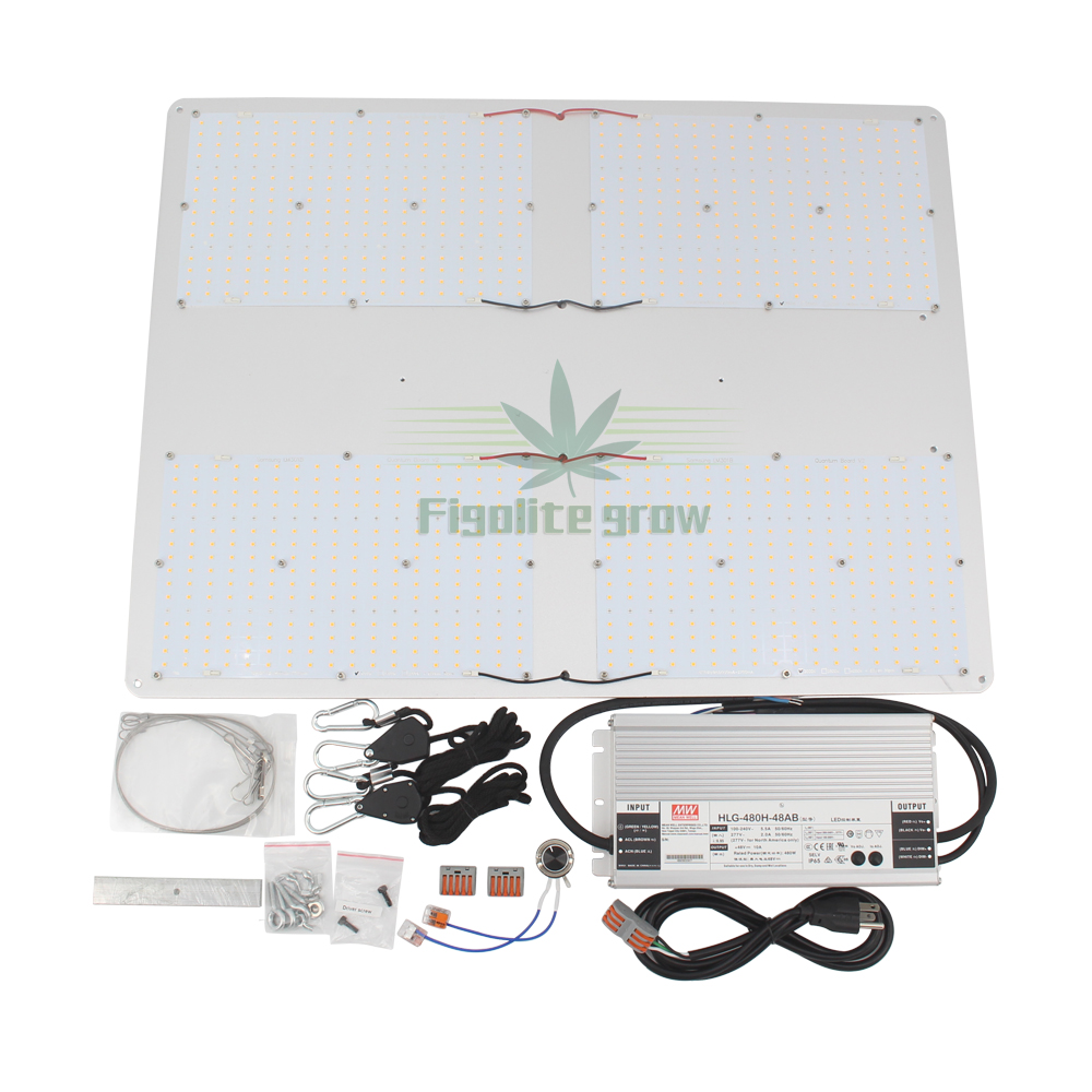 Figolite HLG-550-V3 480w LM301H Quantum Board led grow light HLG-480H-48AB