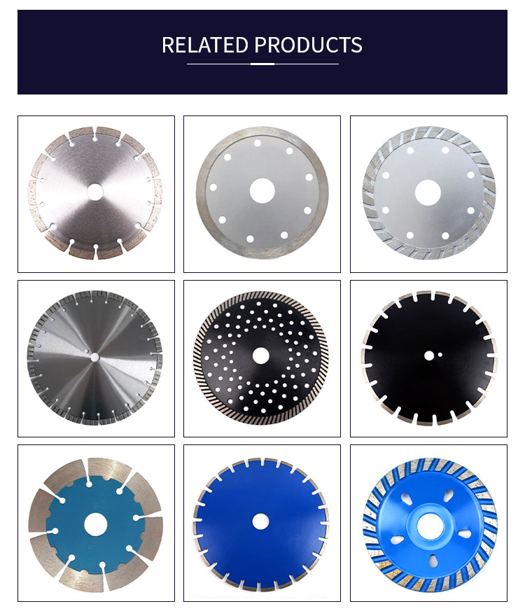 Chinese suppliers diamond saw blades for cutting