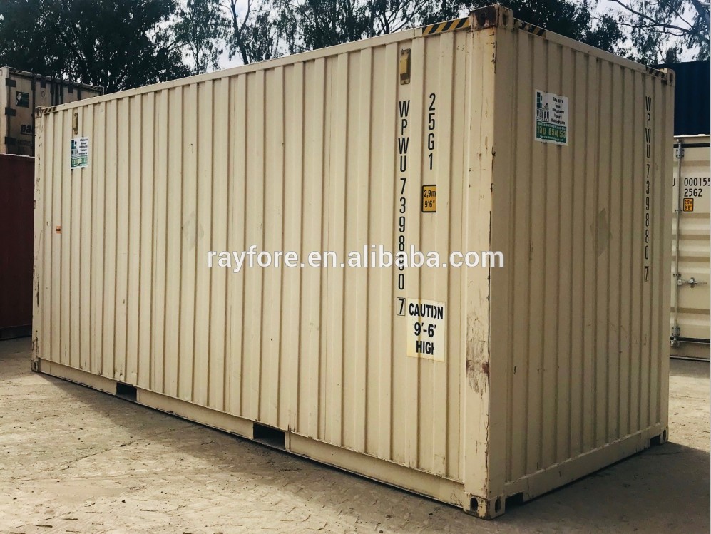 Cargo worthy 20HQ 20HC 20ft High Cube Used Dry Shipping Container