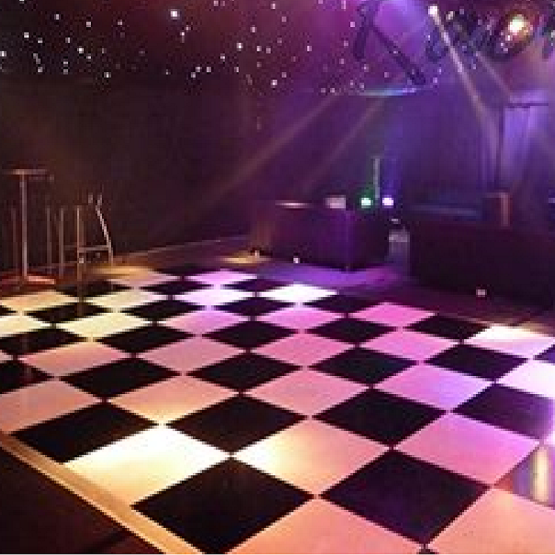 Aluminum frame plywood 1.22x1.22 disco dance floor