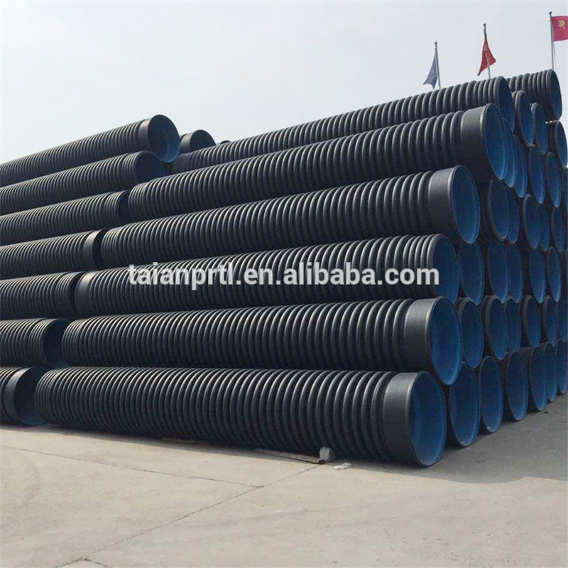 DN 300 Hot Sale HDPE Double Wall Corrugated Pipe