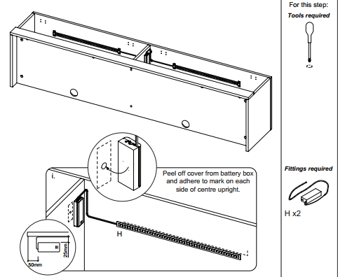 Battery Powered Showcase Lighting LED TV Cabinet Shelf Strip Light Under Cupboard Lighting