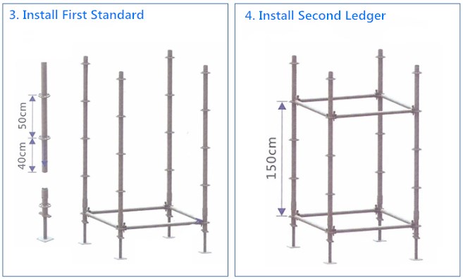 Q345 steel Layher all round ringlock scaffolding,used construction scaffolding part for sale scaffolding ringlock