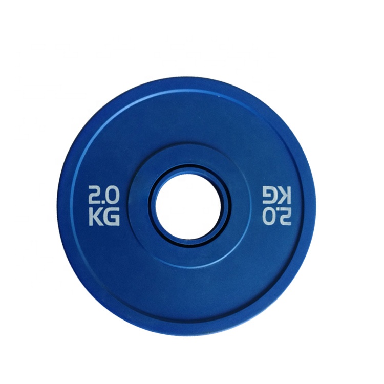 KG Change Plates OKPRO Colorful Gym Rubber/PU Fractional Plates