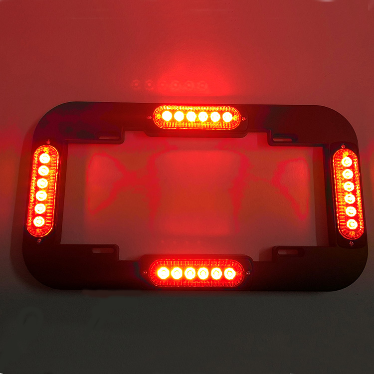 American and European license plate warning light with good price