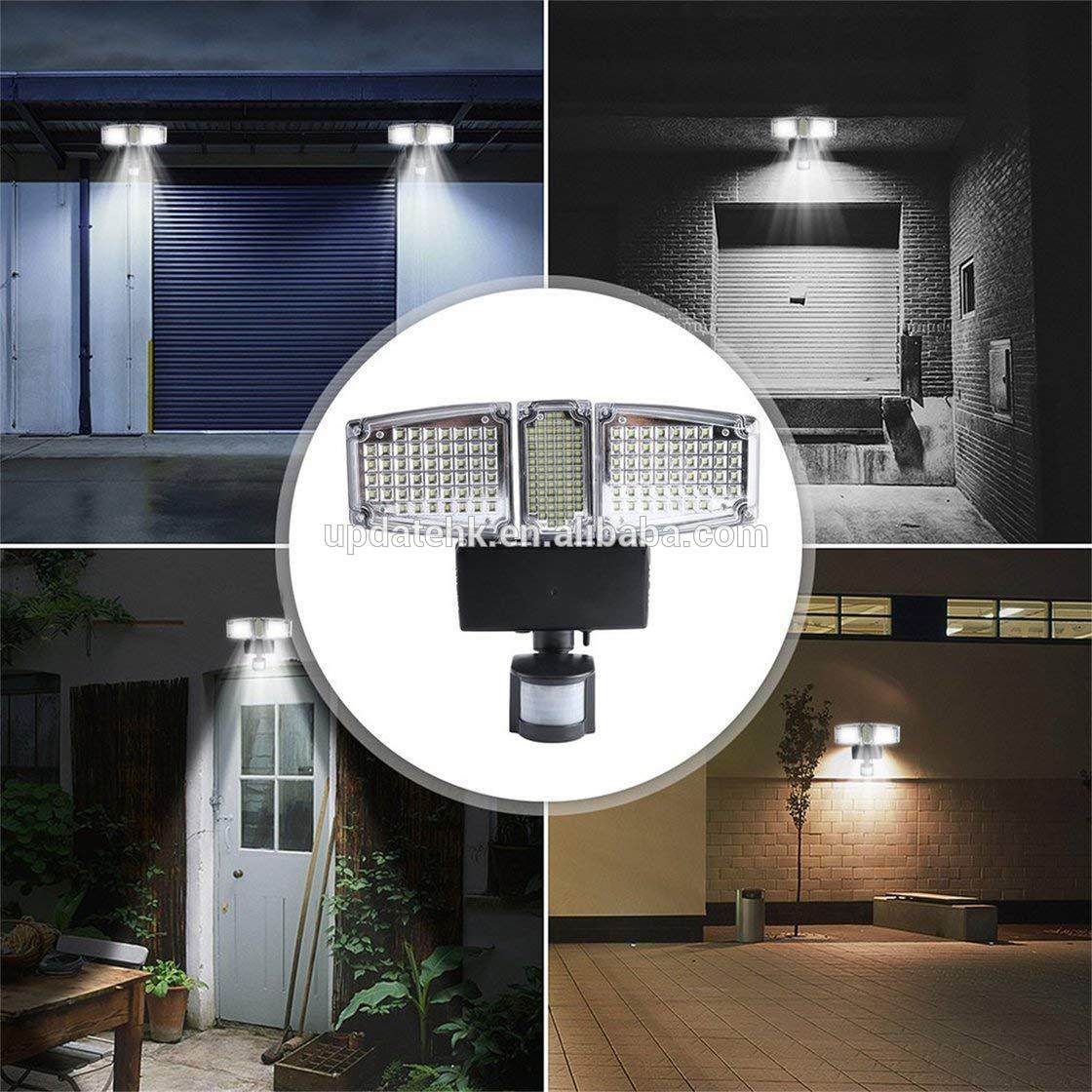 2020  Super Brightess  New Design  178 LED Solar Power  Flood  Light for Garden/Warehouse/Yard