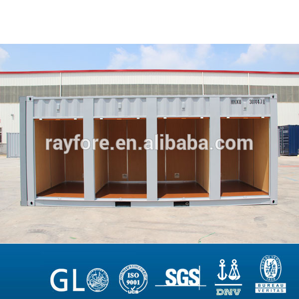 20ft roller shutter door container for self storage