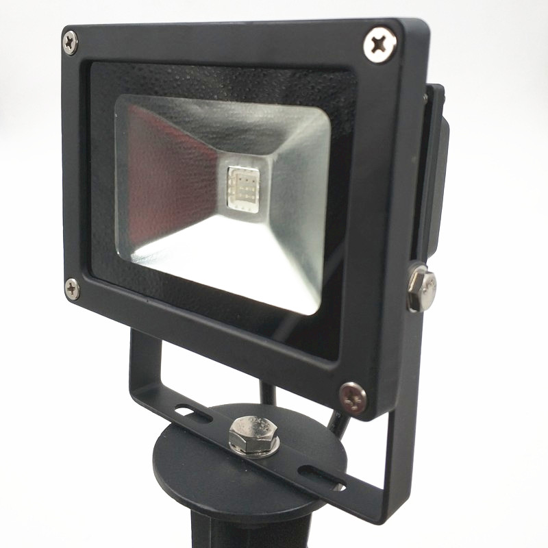 2019 NEW Style Smart 9W LED Flood Light WS2811 IP66 Waterproof with accessories and 13.5mm/18.5mm/xconnect connector