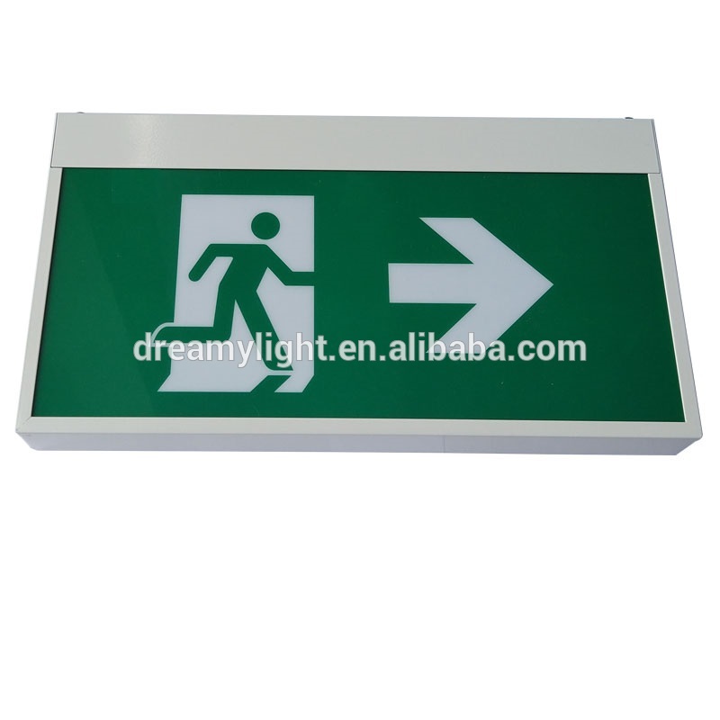 Hanging Indoor Emergency Sign LED Rechargeable Exit Sign