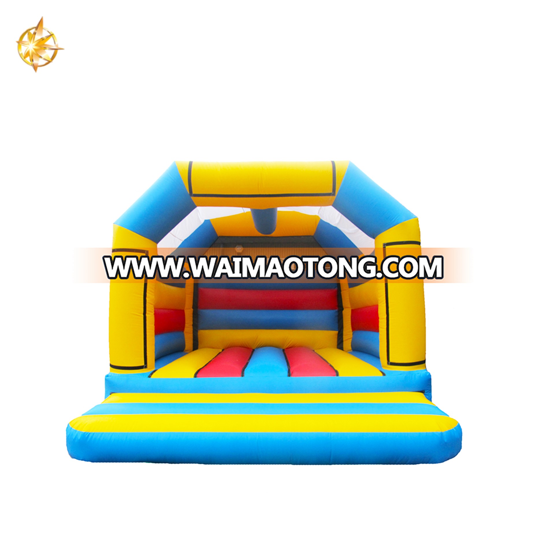 Fun kids sports game PVC inflatable trampoline inflatable castle