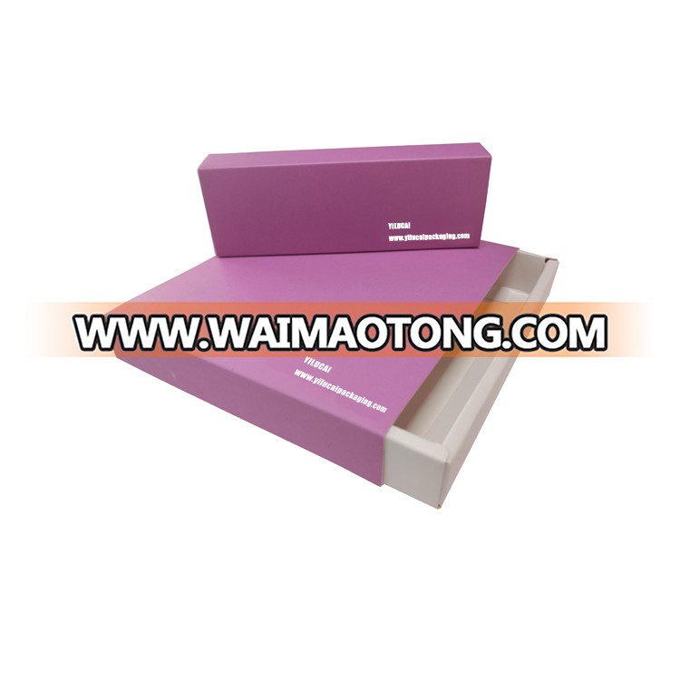 Yilucai Custom Logo Printed Card Paper Drawer Makeup Tools Packaging Box