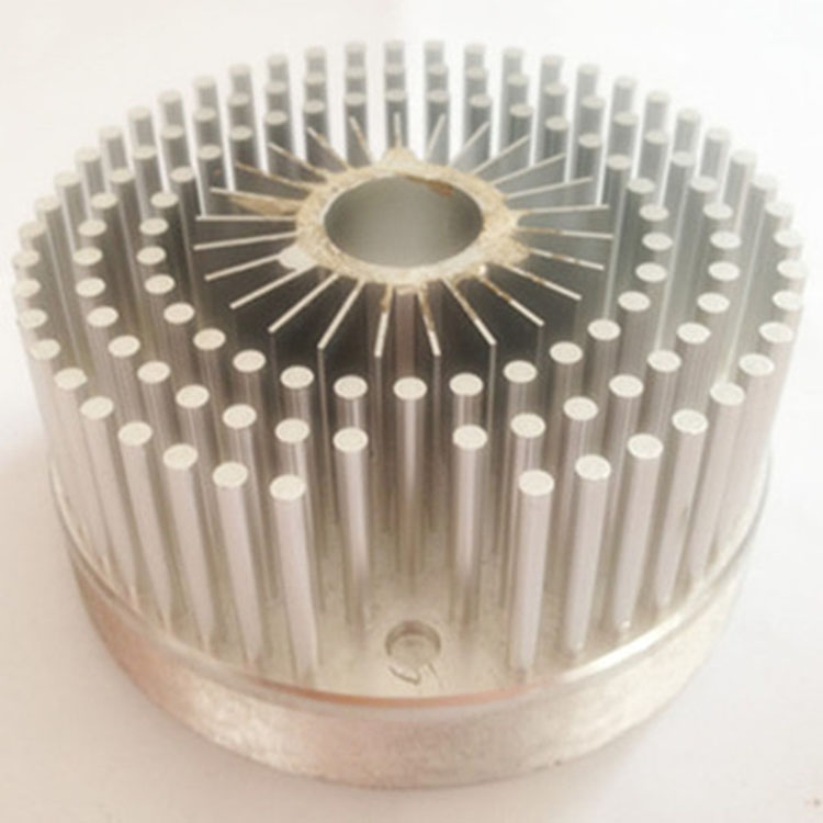 Smart Electronics Cold Forged LED Pin Fin Heatsink Aluminium special profile