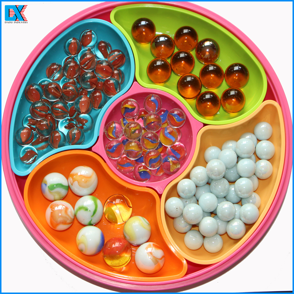 Colored decorative glass marble ball