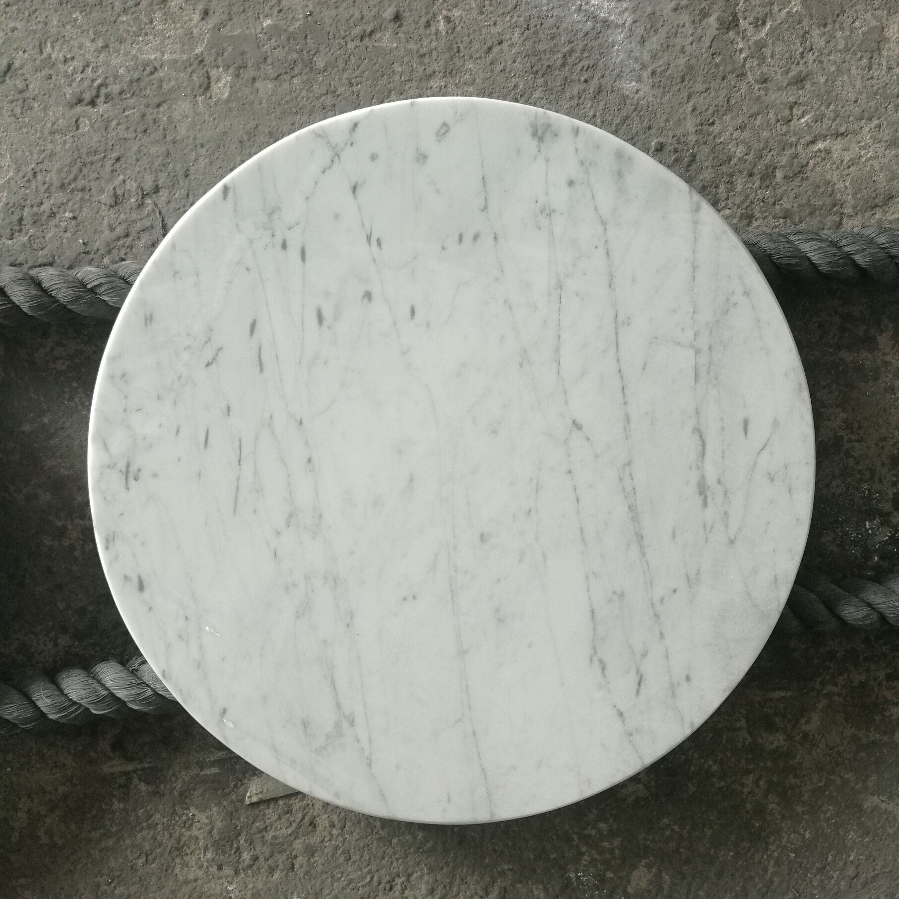 Natural Polished Marble Square Dining Table Arble Table Round Carrara Marble Stone Table