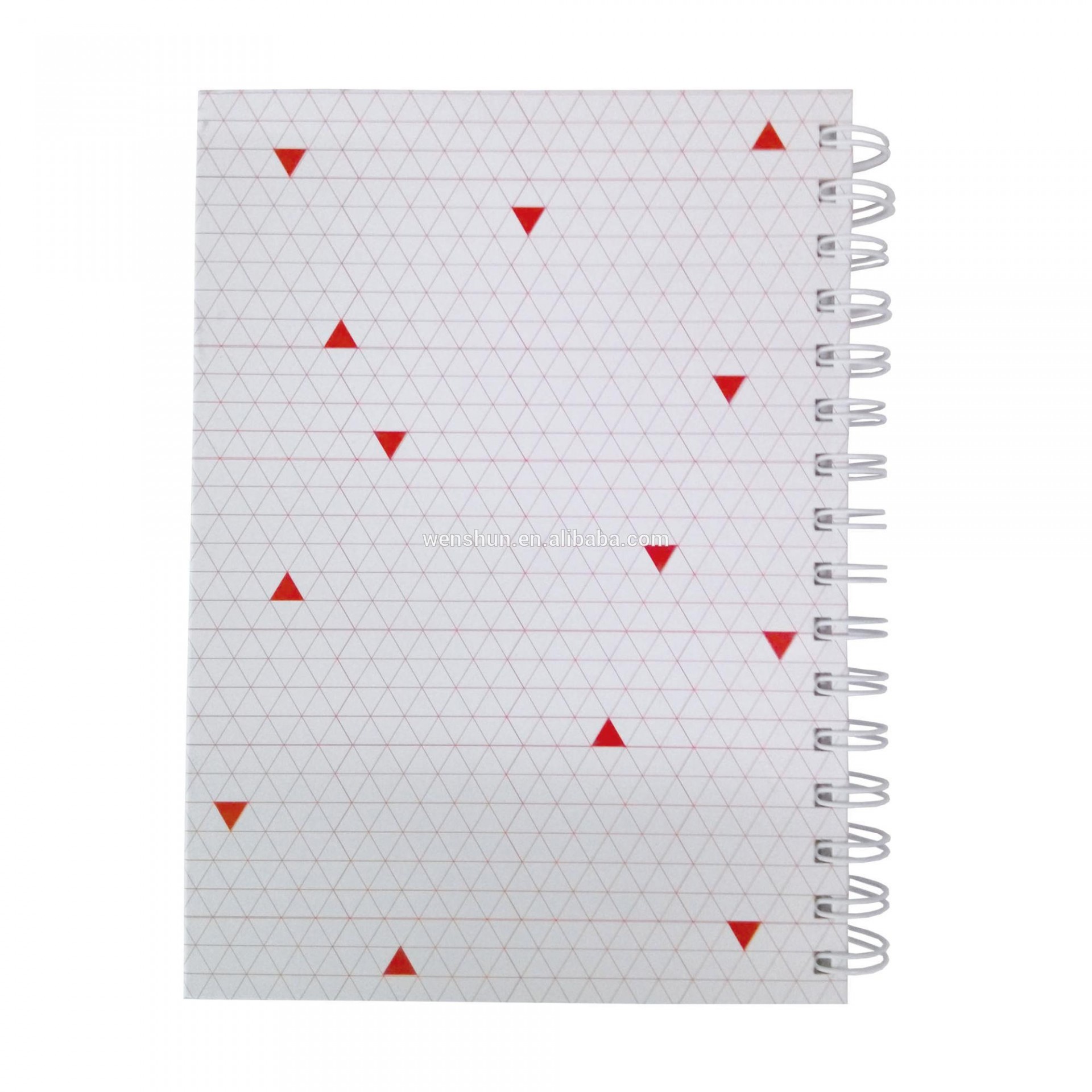 Wholesale 4 Color Printing 5x7 Spiral Hardcover Sublimation Notebook