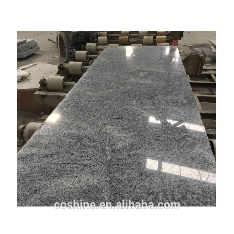 China Natural Polished Nero Santiago Grey Slab Granite For Stairs Floor Tiles