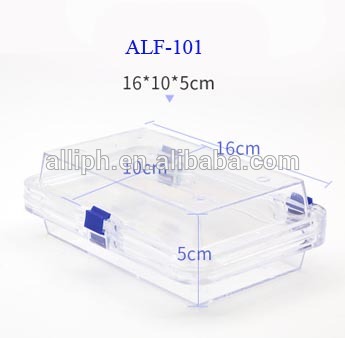 Denture teeth aligner case retainer box with round mirror case