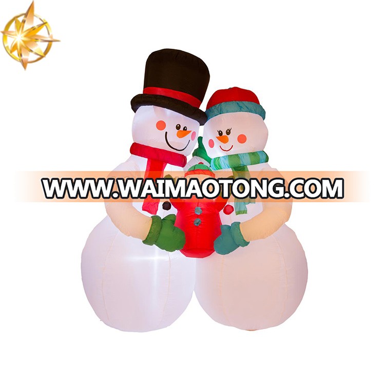 Christmas inflatable snowman courtyard art decoration children's Christmas toys