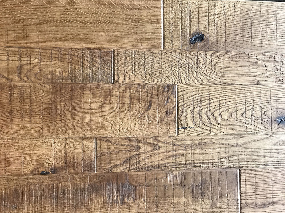 Stain Primitive UV Oil  solid oak parquet flooring