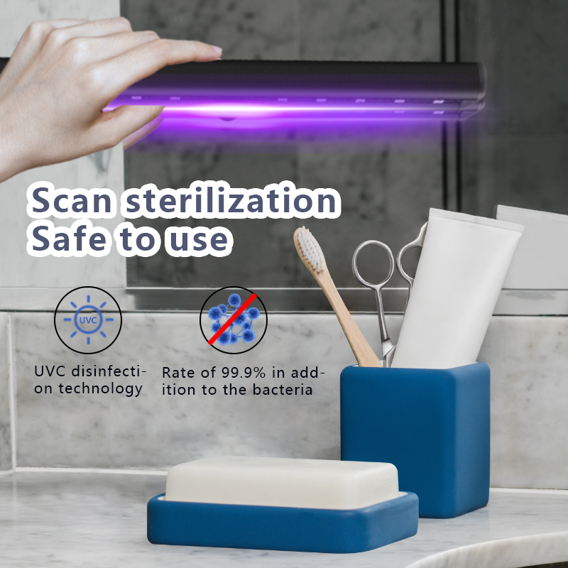 Far UVC lamp for household portable uv disinfection lamp PIR sensor uvc led sterilizer light handhold UVC germical wand