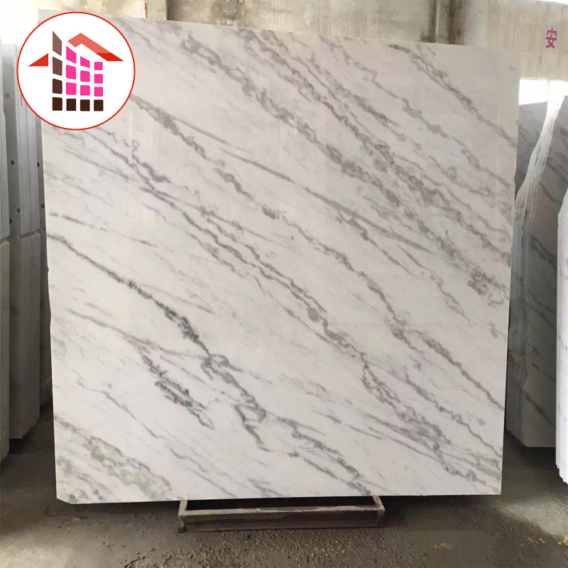 Natural own quarry cheap price guangxi white marble tile