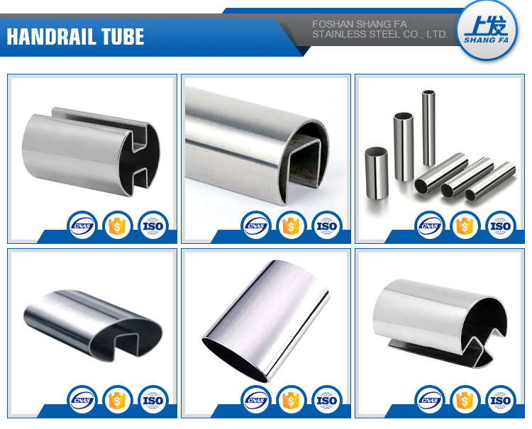 Decorative Foshan factory price stainless steel rectangular tube