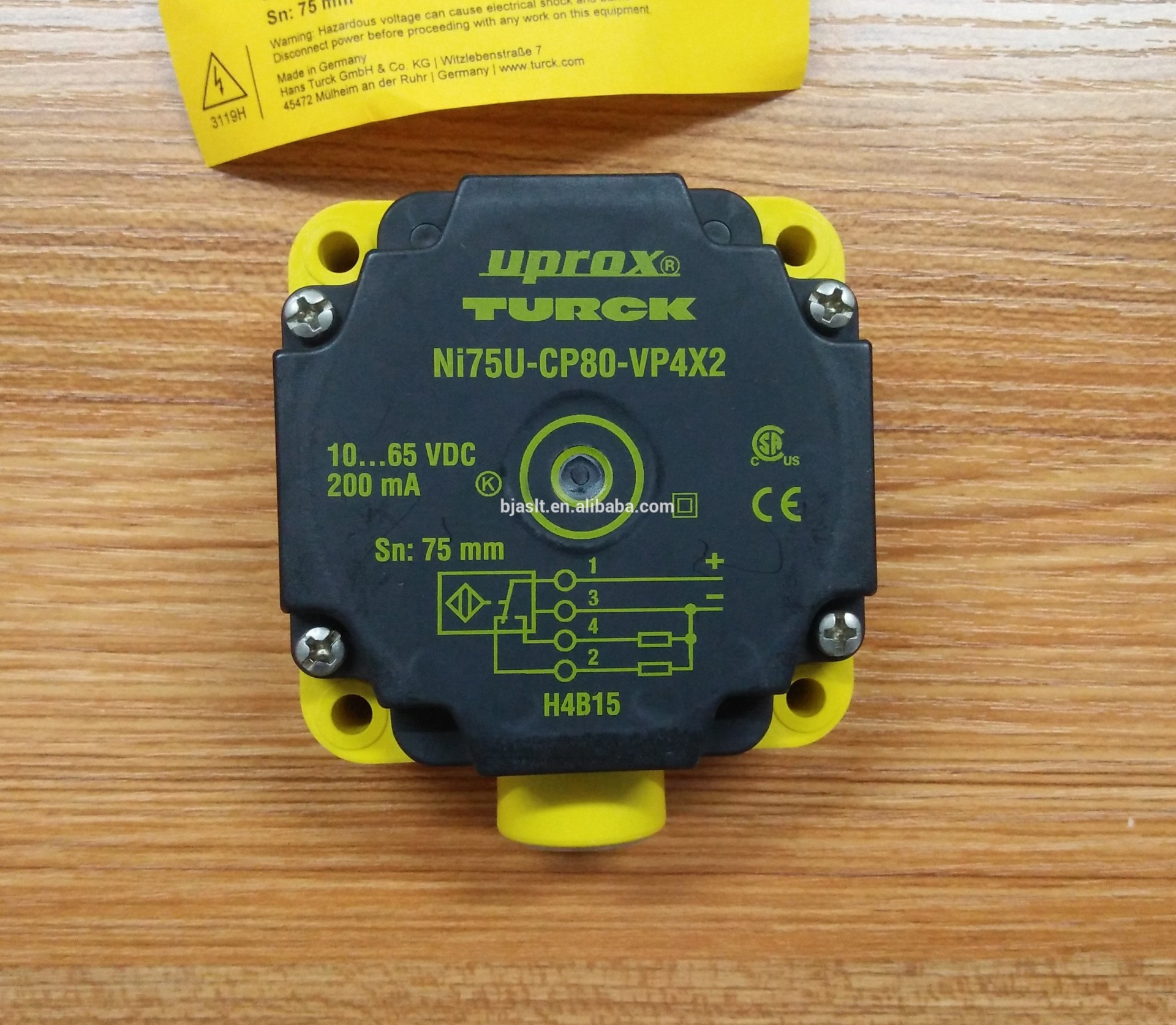 TURCK switch Ni75U-CP80-VP4X2